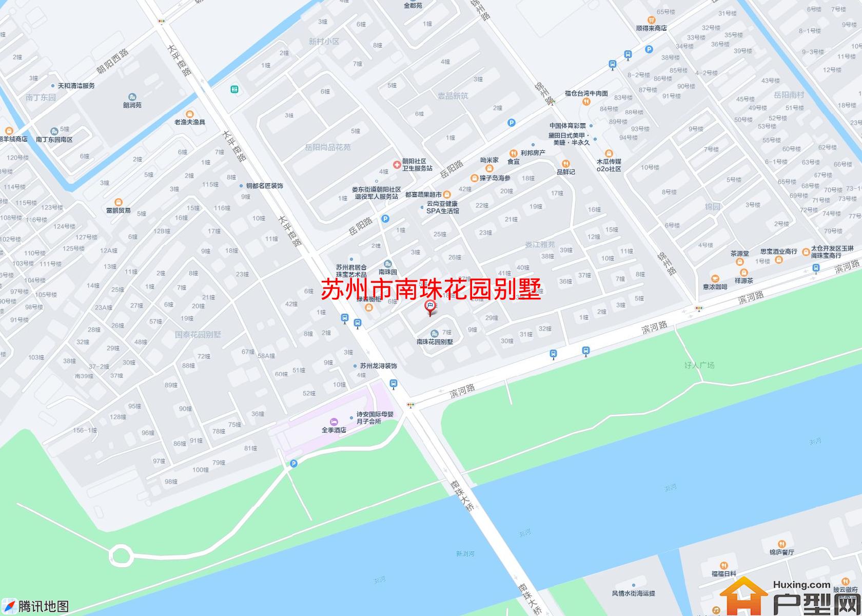 南珠花园别墅小区 - 户型网