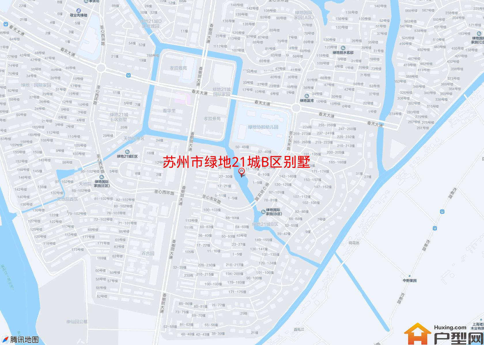 绿地21城B区别墅小区 - 户型网