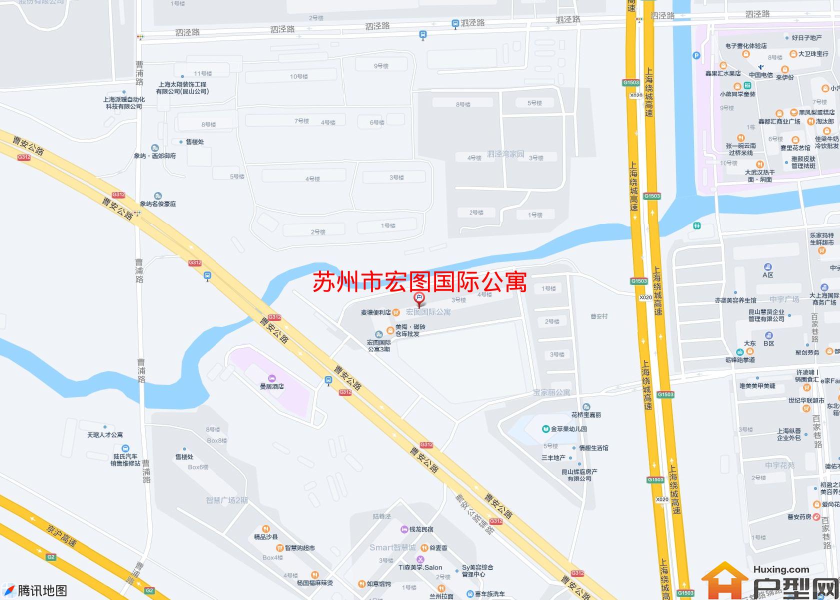 宏图国际公寓小区 - 户型网