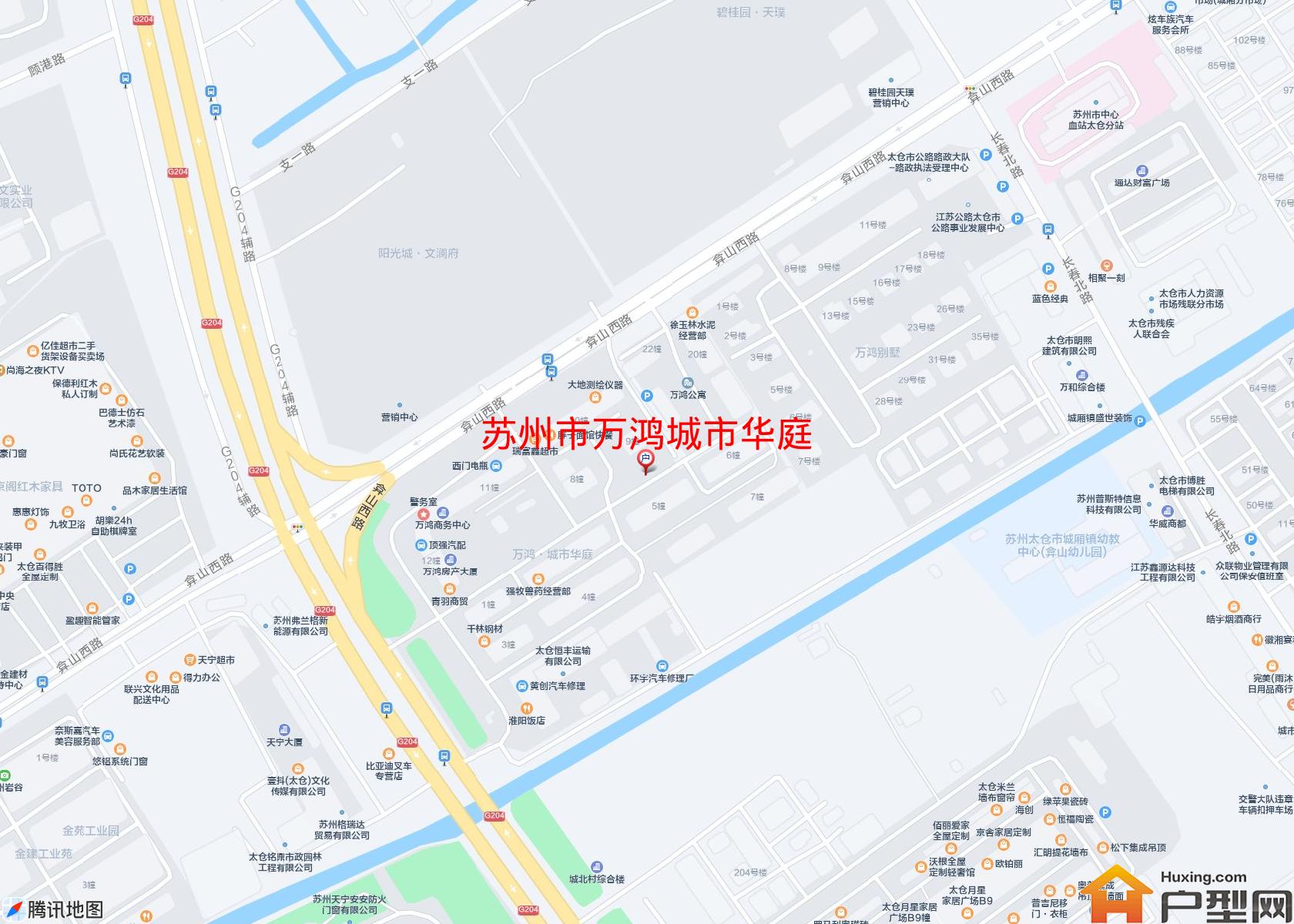 万鸿城市华庭小区 - 户型网
