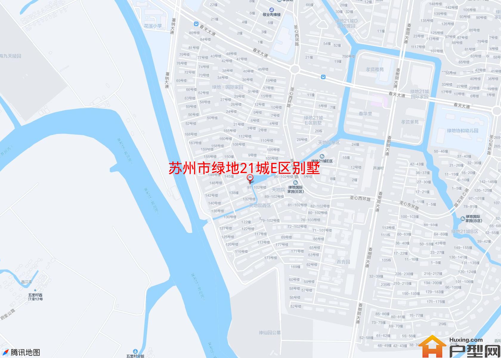 绿地21城E区别墅小区 - 户型网