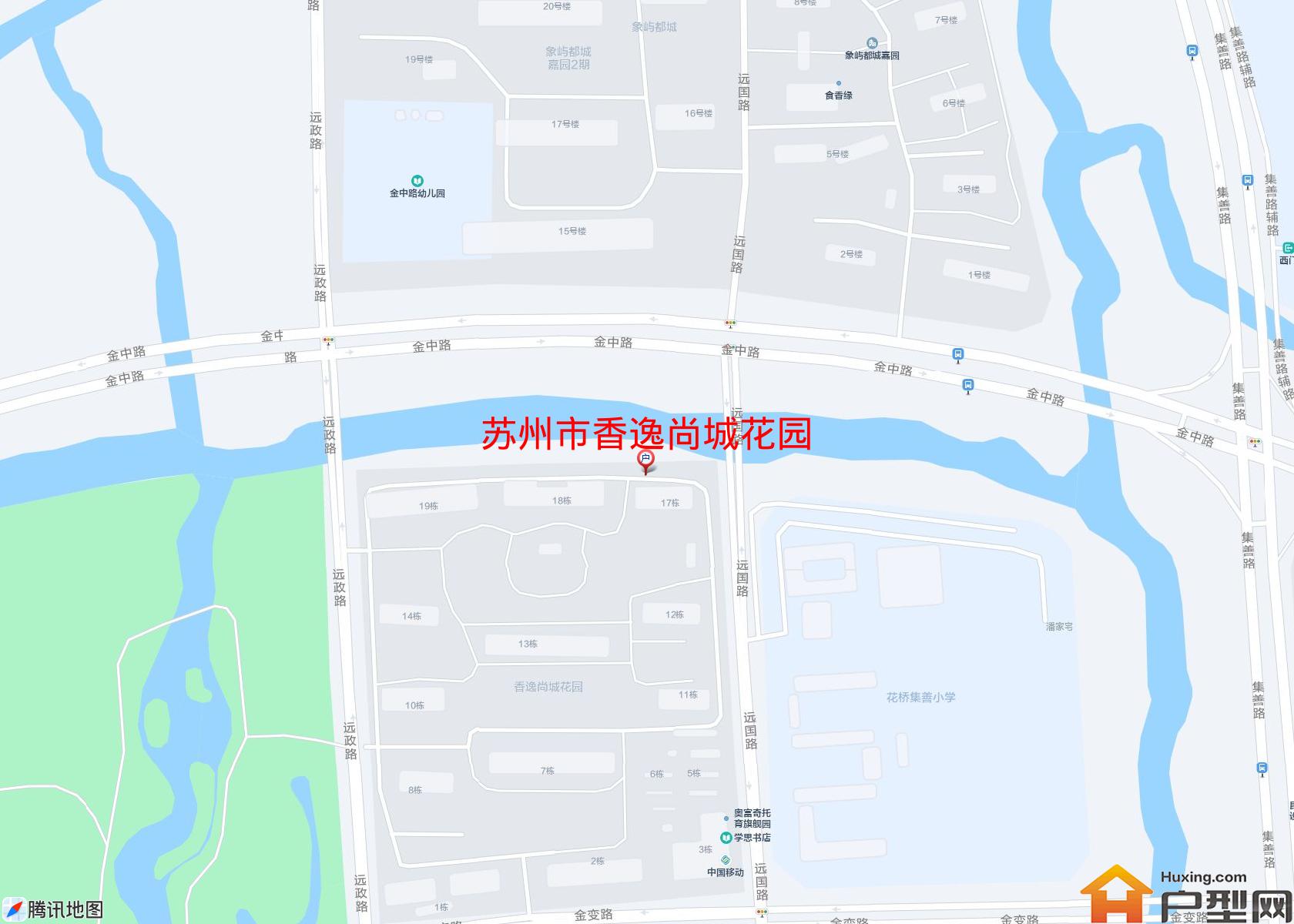 香逸尚城花园小区 - 户型网