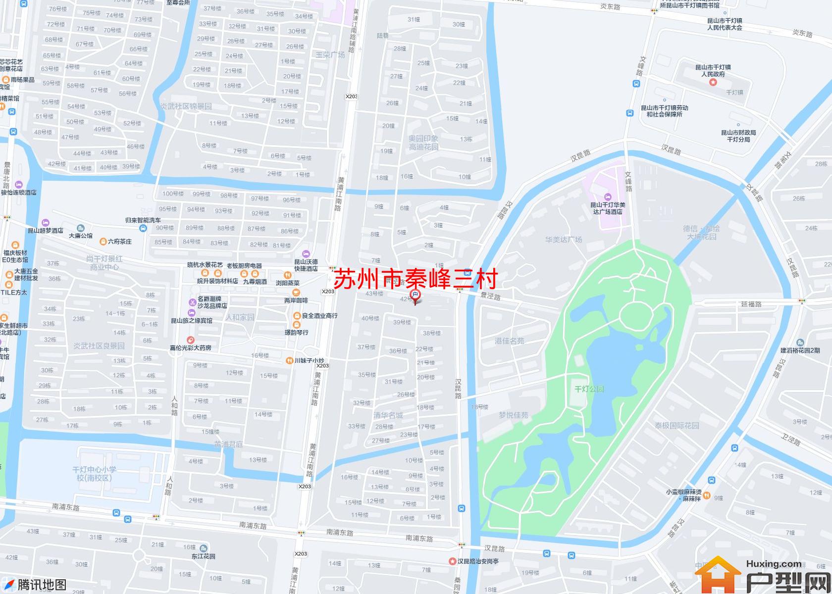 秦峰三村小区 - 户型网