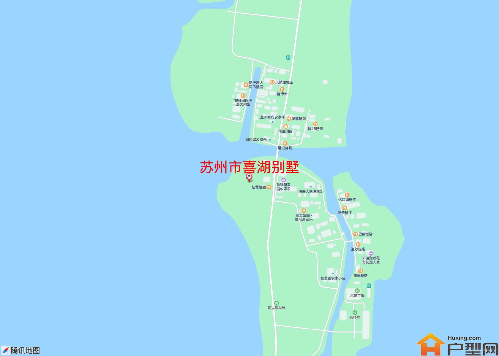 喜湖别墅小区 - 户型网