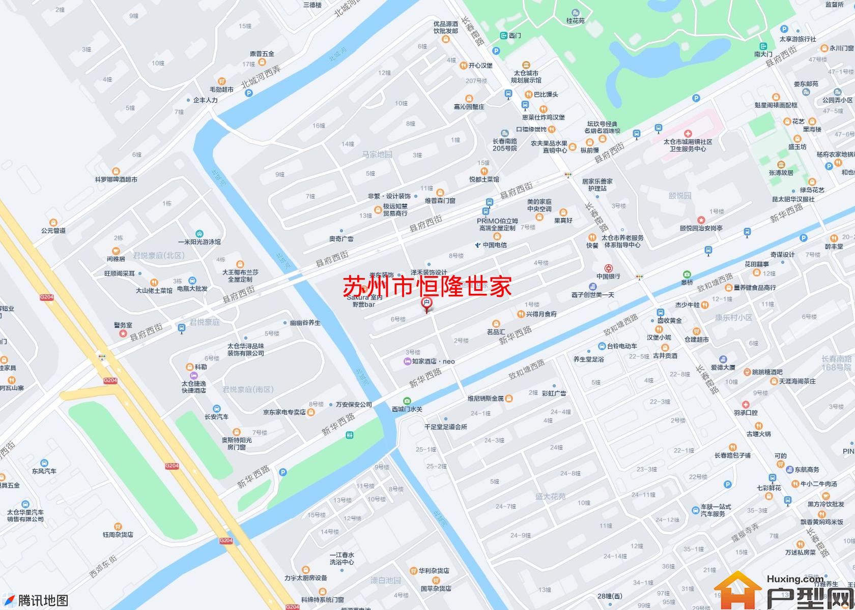恒隆世家小区 - 户型网
