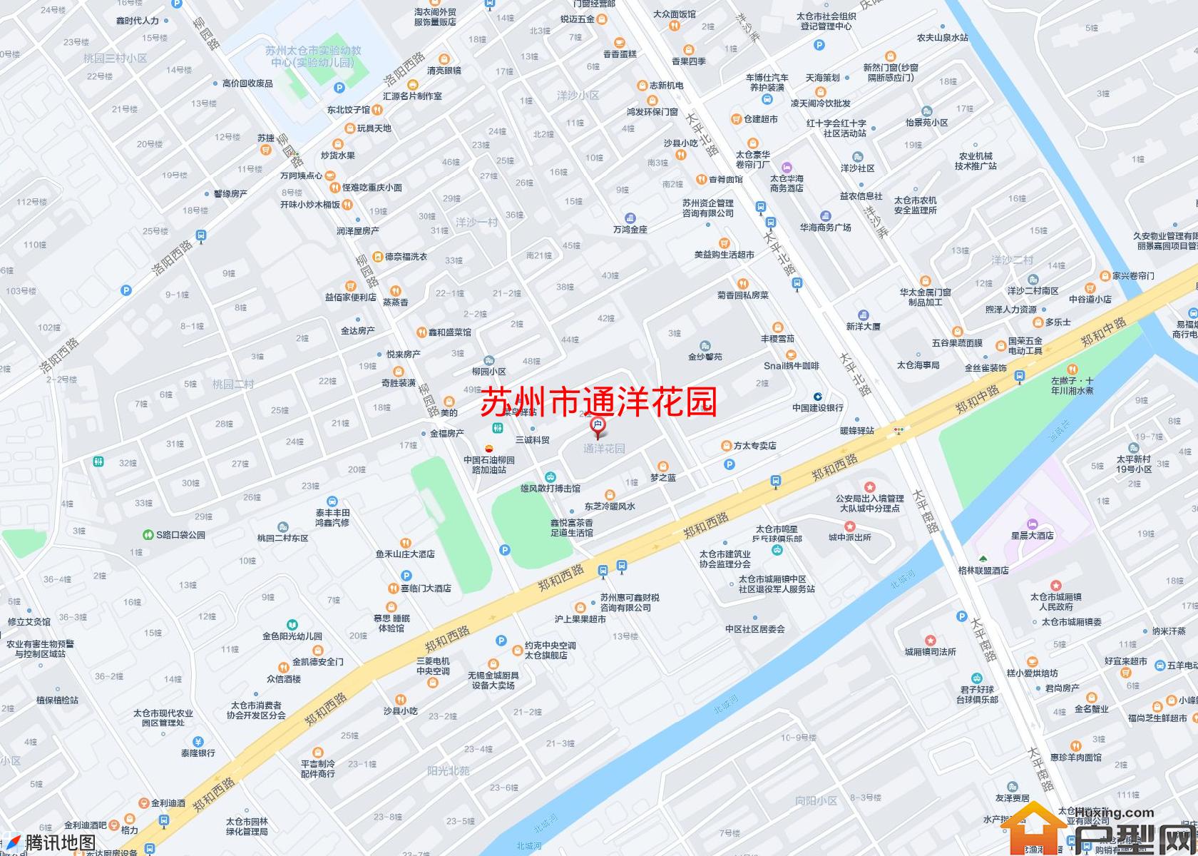 通洋花园小区 - 户型网