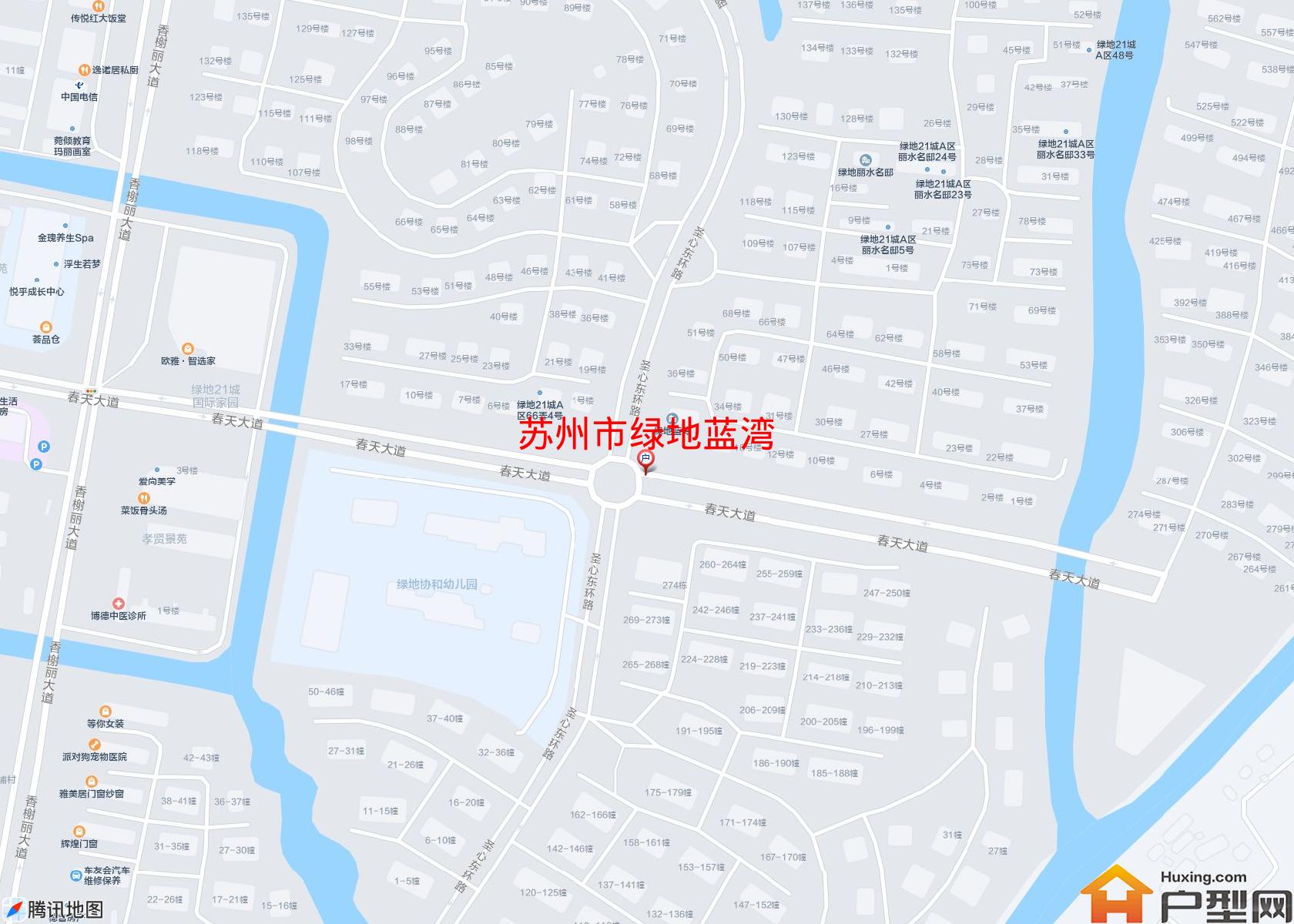 绿地蓝湾小区 - 户型网