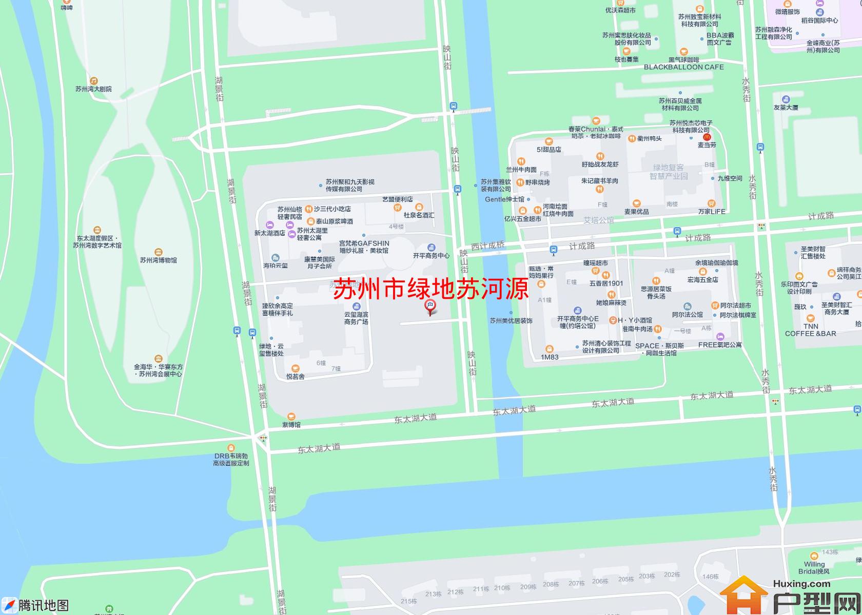 绿地苏河源小区 - 户型网