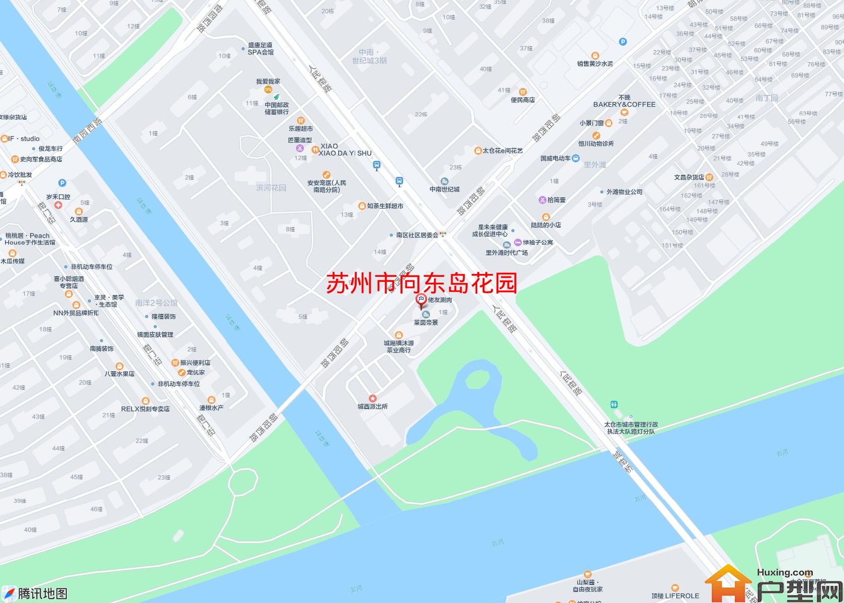 向东岛花园小区 - 户型网