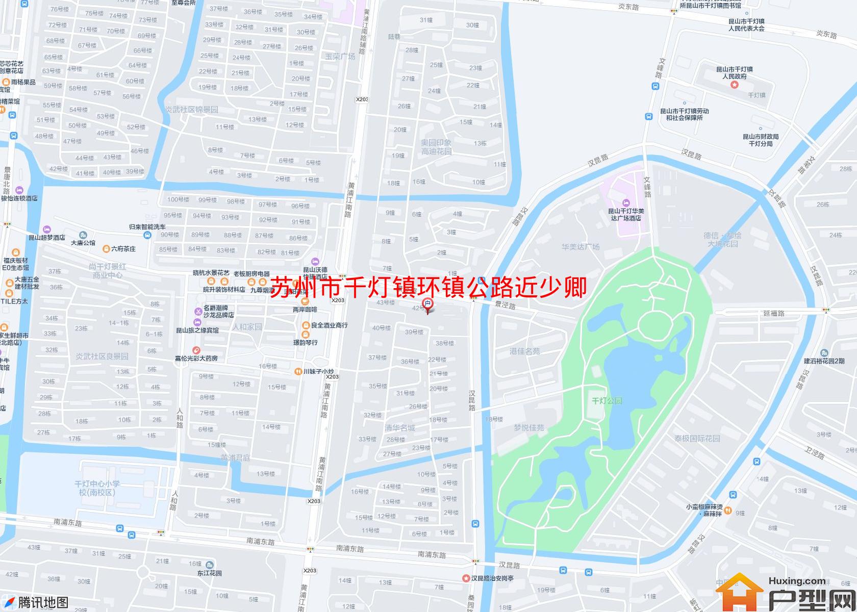 千灯镇环镇公路近少卿西路小区 - 户型网