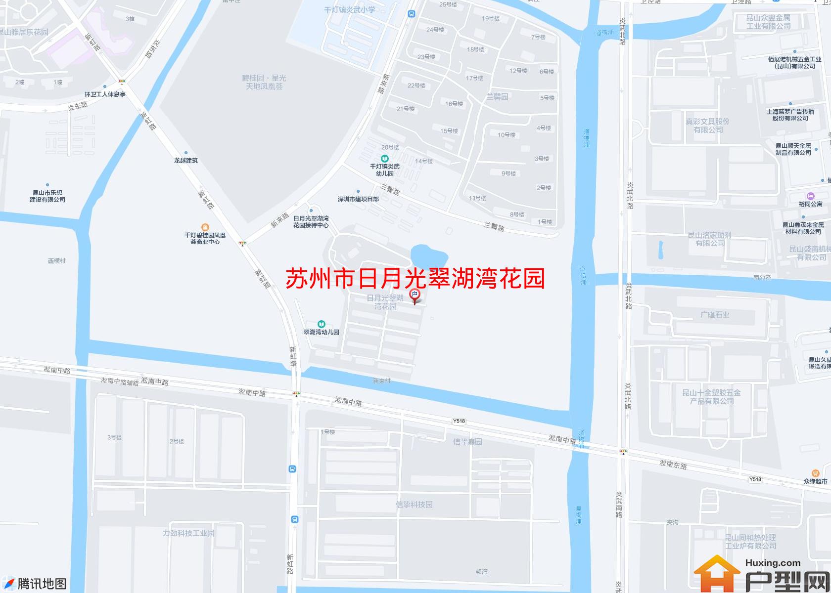 日月光翠湖湾花园小区 - 户型网