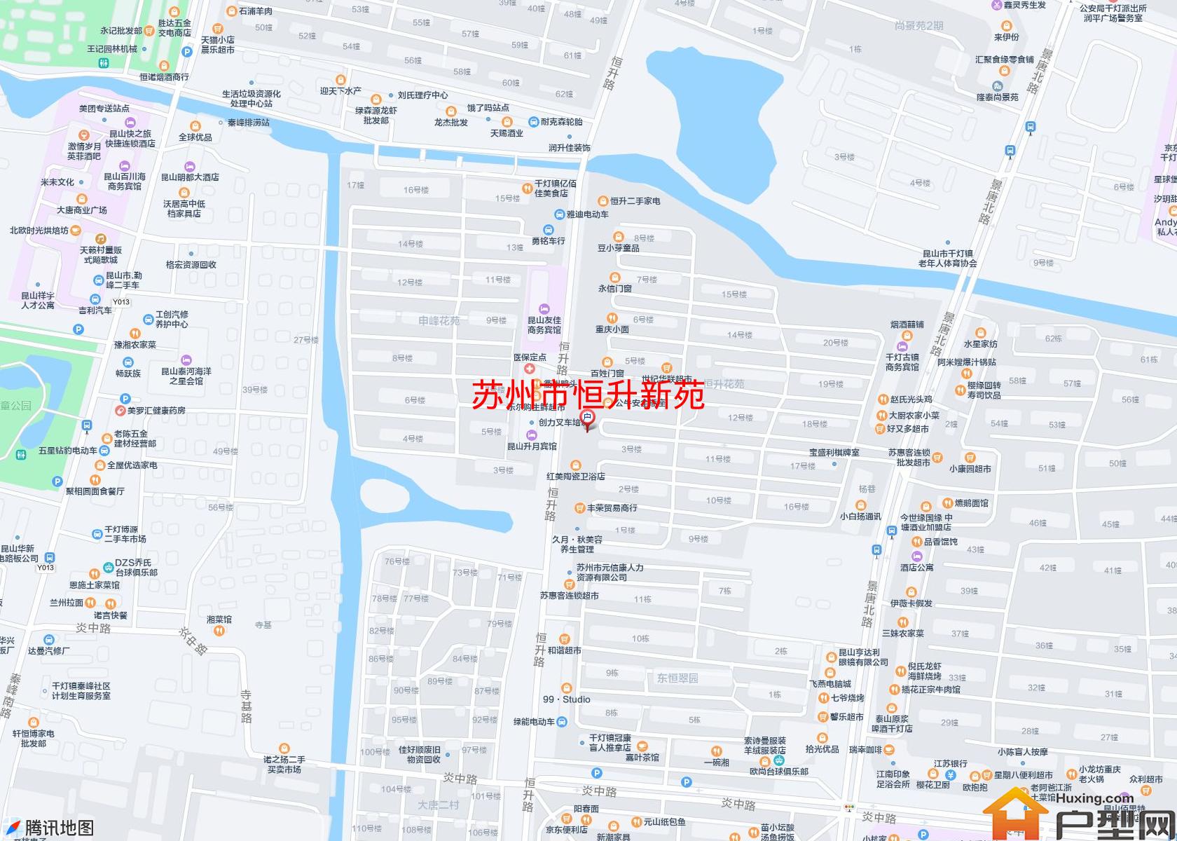 恒升新苑小区 - 户型网