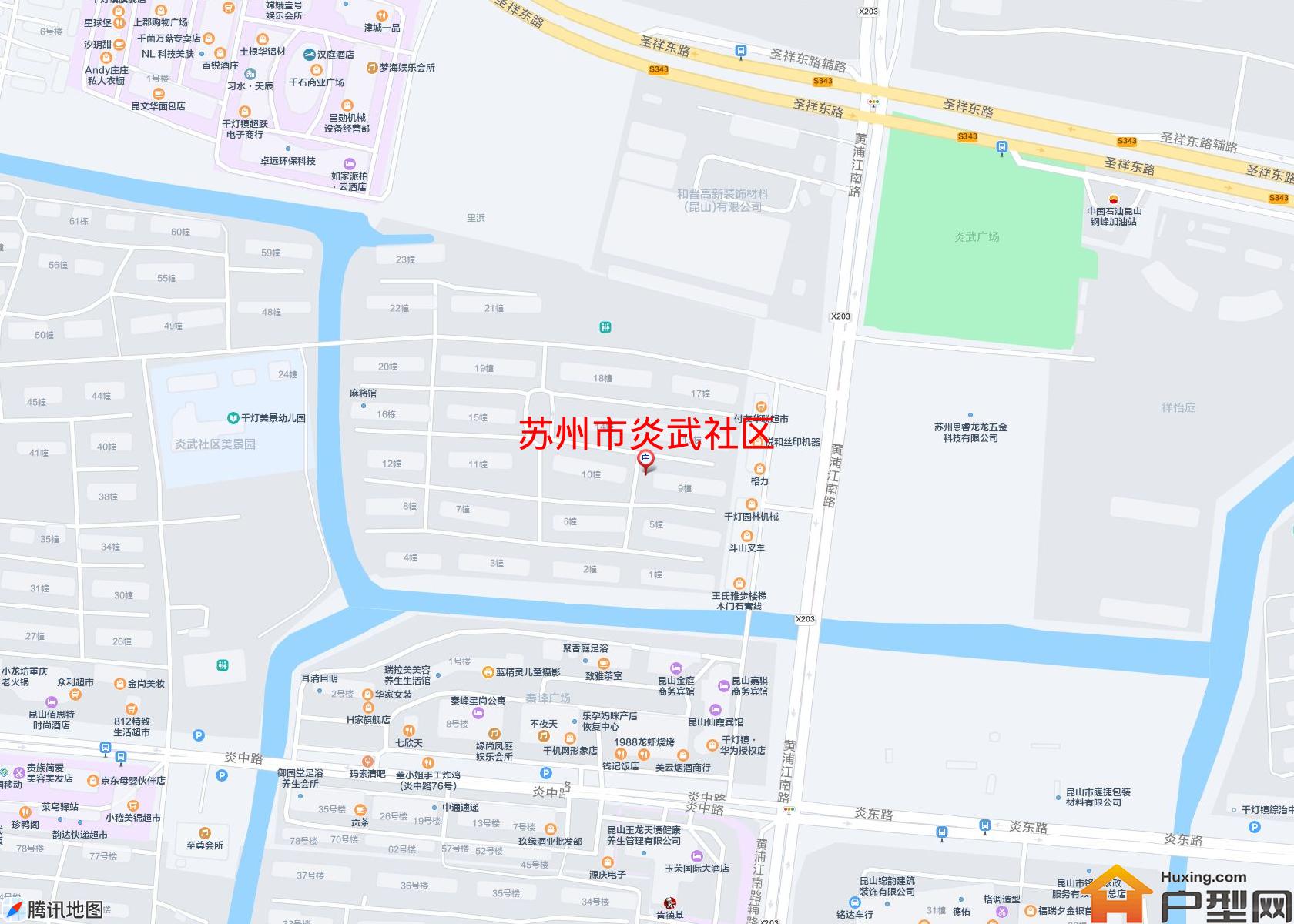 炎武社区小区 - 户型网