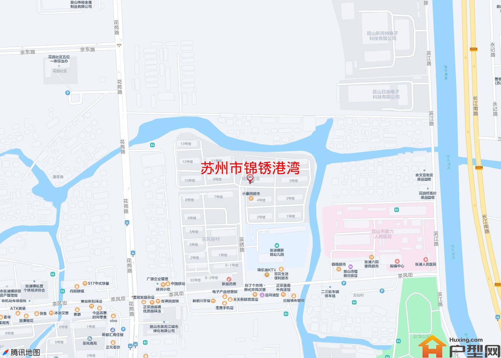 锦锈港湾小区 - 户型网