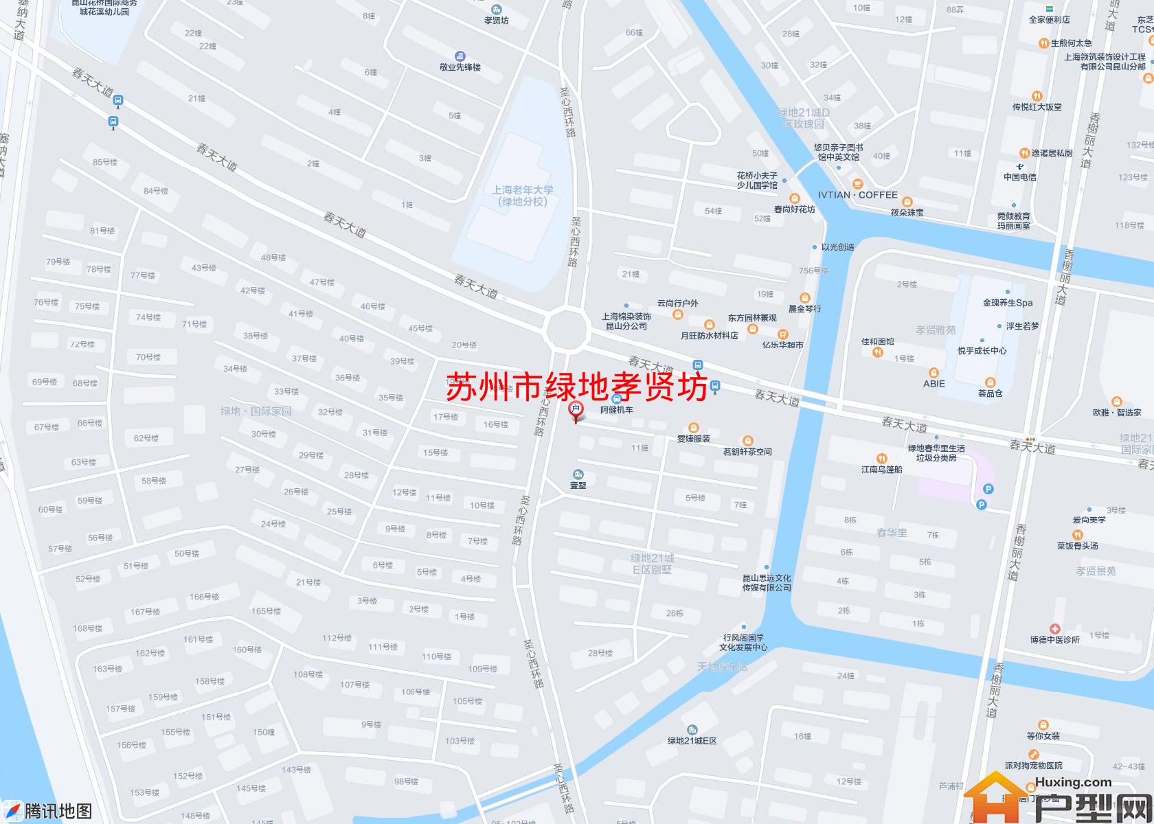 绿地孝贤坊小区 - 户型网