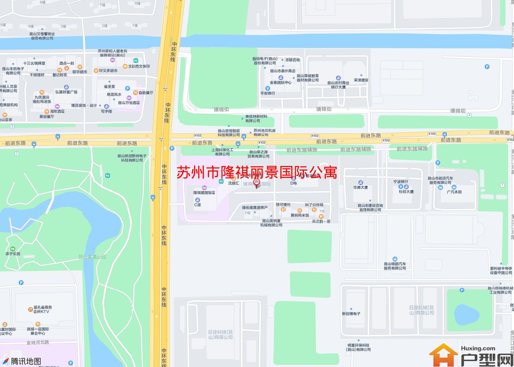 隆祺丽景国际公寓小区 - 户型网