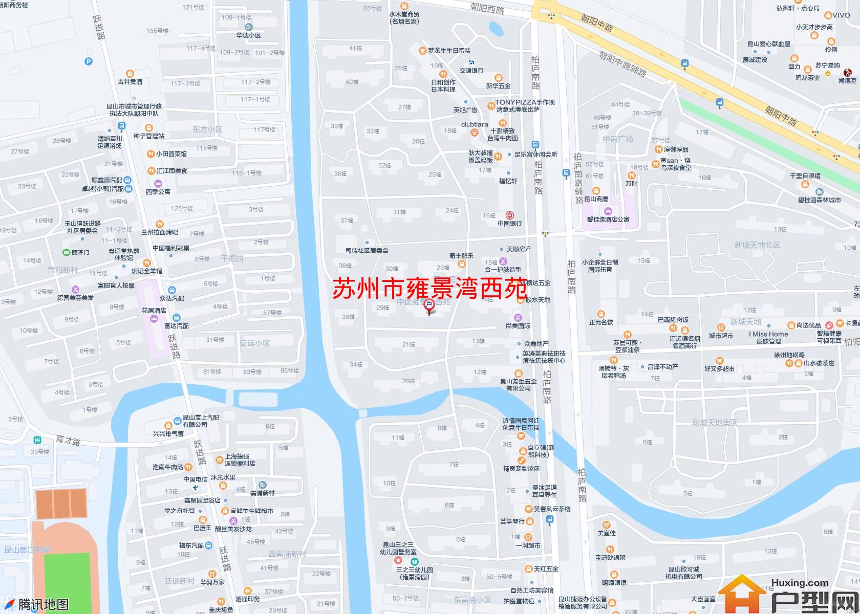 雍景湾西苑小区 - 户型网