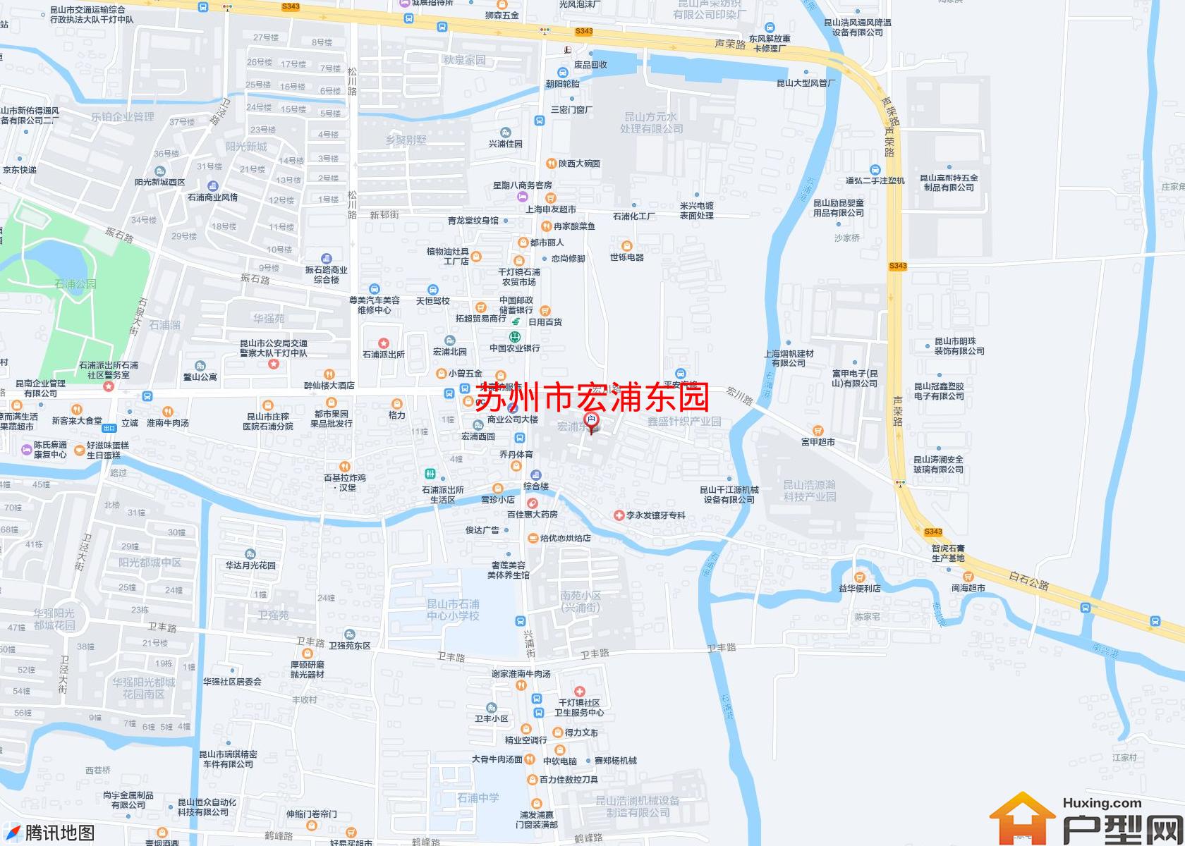 宏浦东园小区 - 户型网
