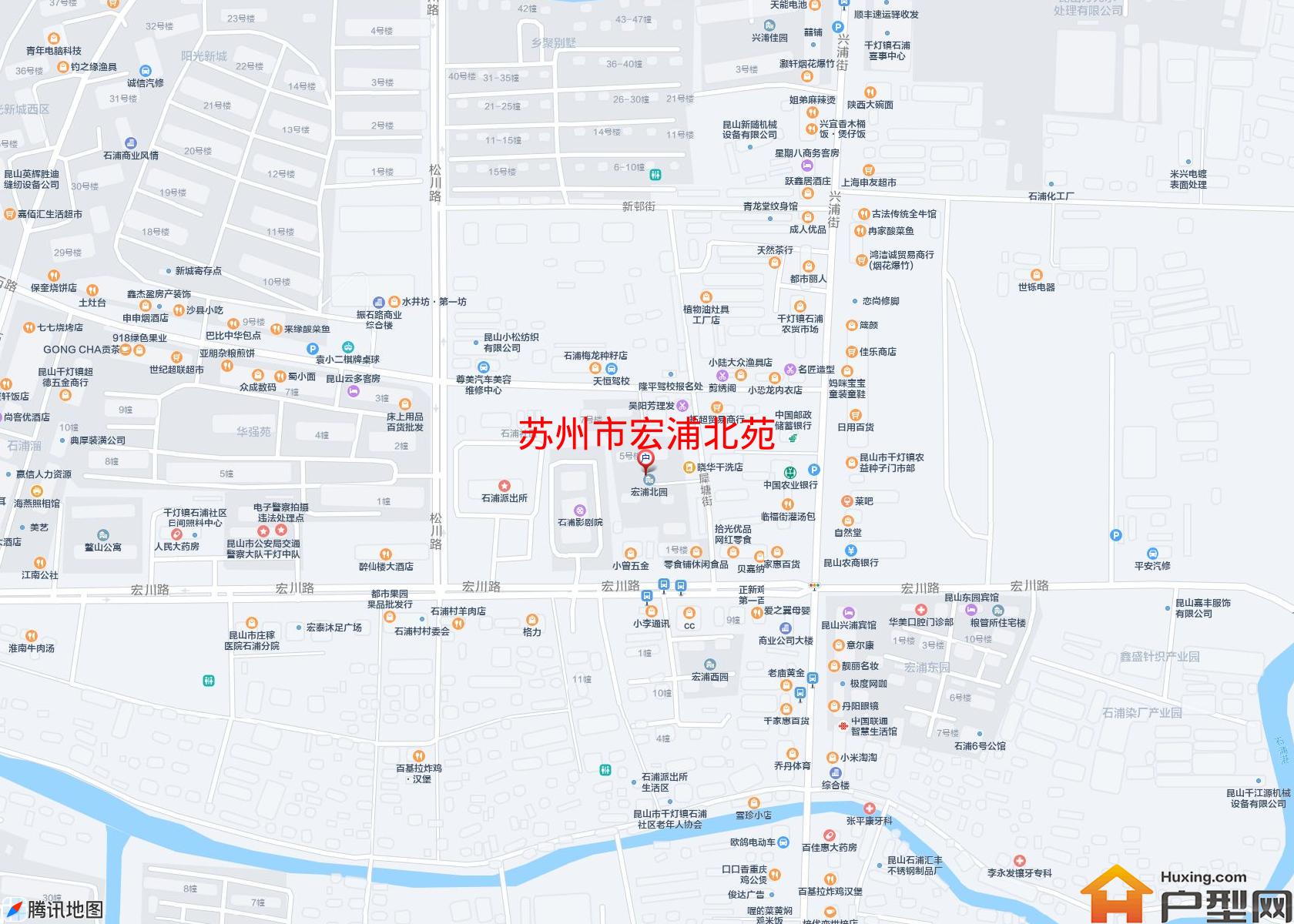 宏浦北苑小区 - 户型网