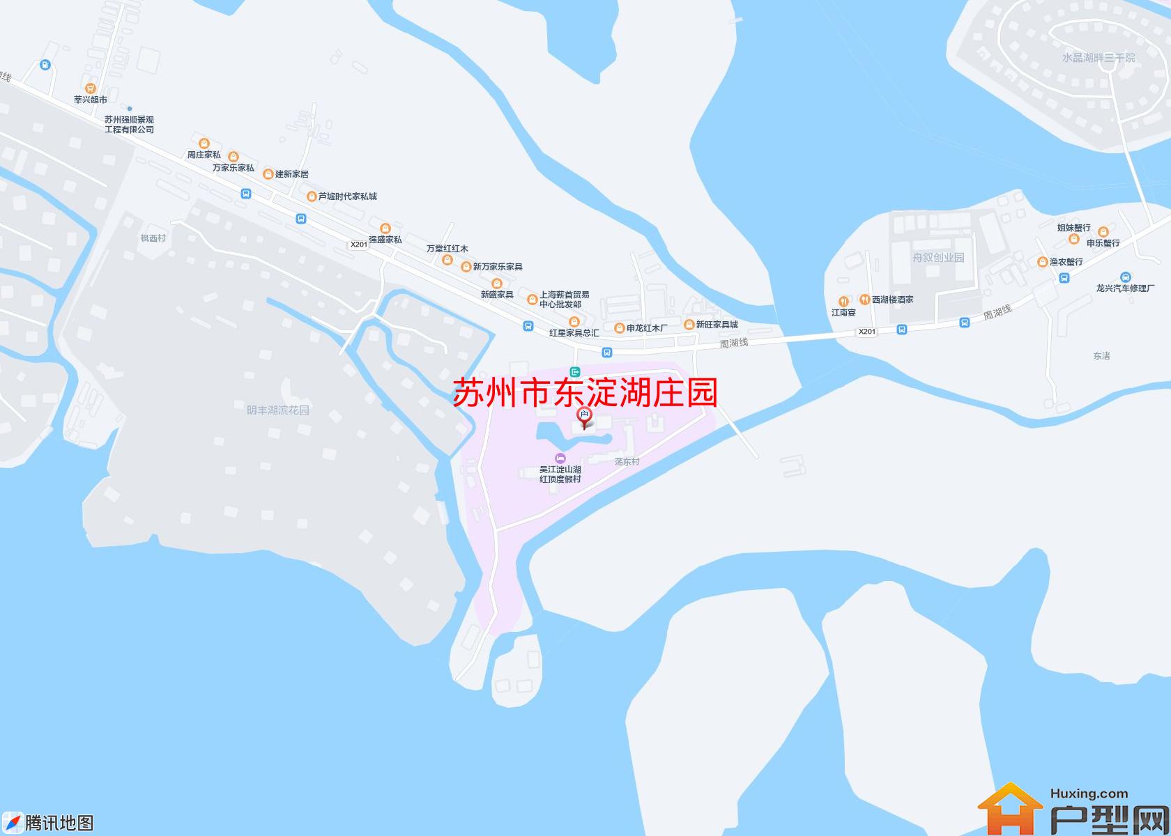 东淀湖庄园小区 - 户型网