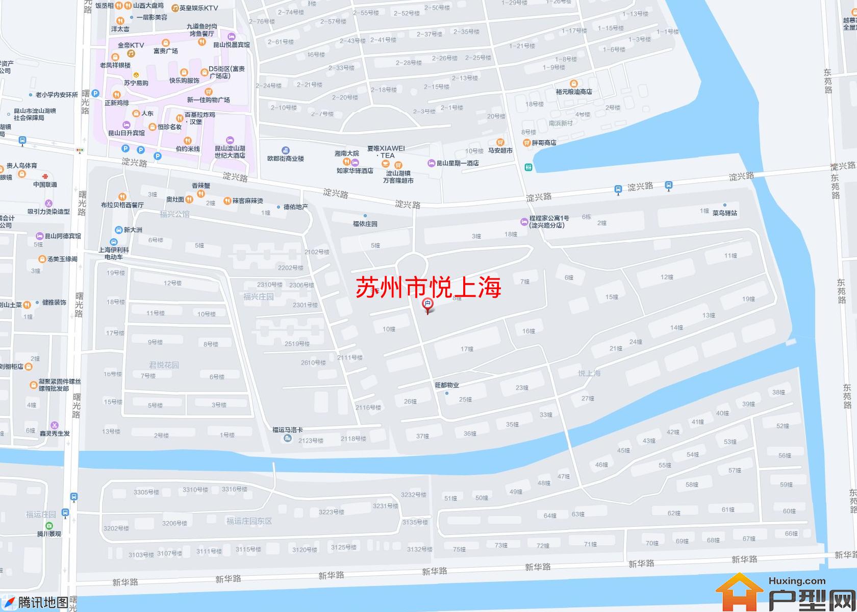 悦上海小区 - 户型网