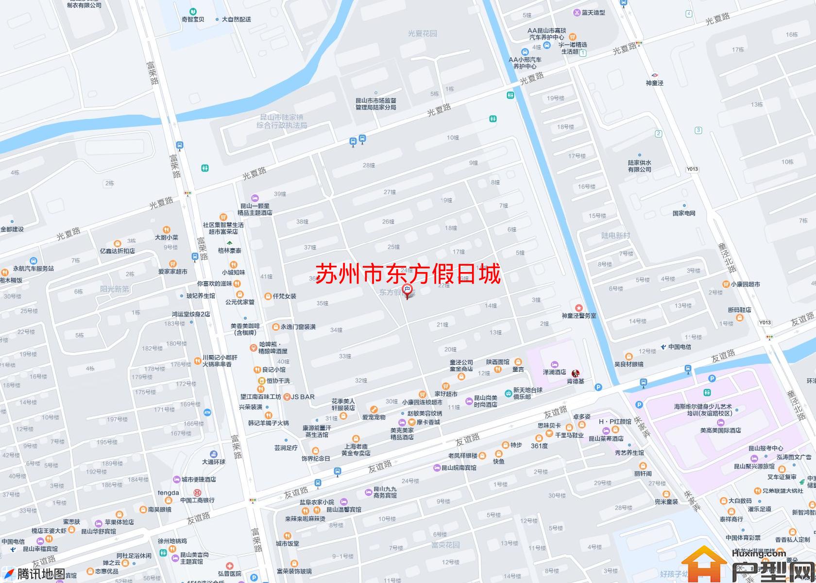 东方假日城小区 - 户型网