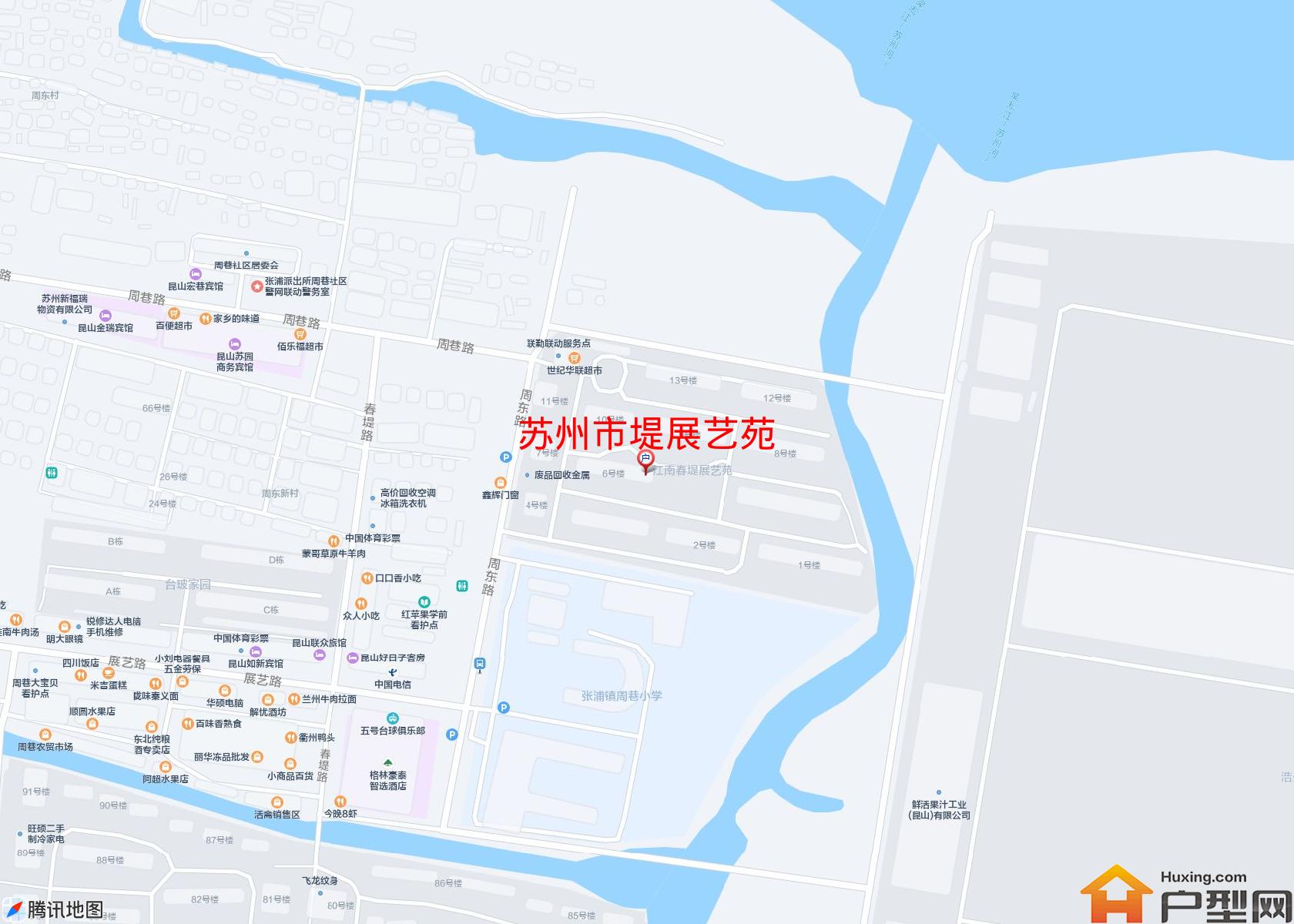 堤展艺苑小区 - 户型网