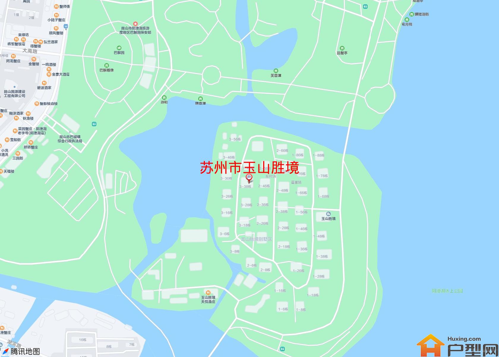 玉山胜境小区 - 户型网 玉山胜境小区 - 户型网