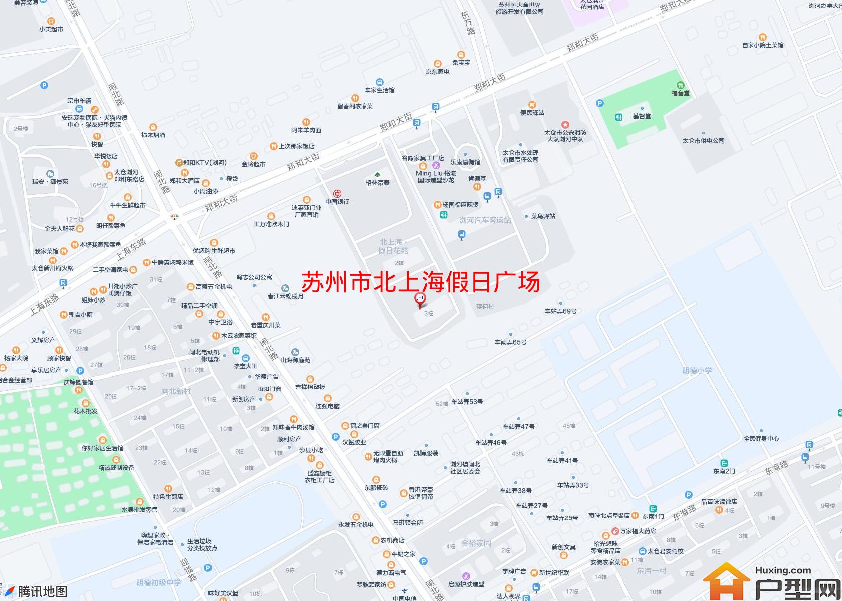 北上海假日广场小区 - 户型网