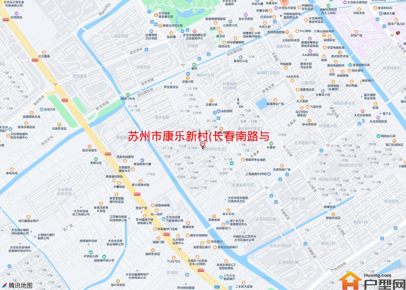 康乐新村(长春南路与隆福寺弄交叉口)小区 - 户型网