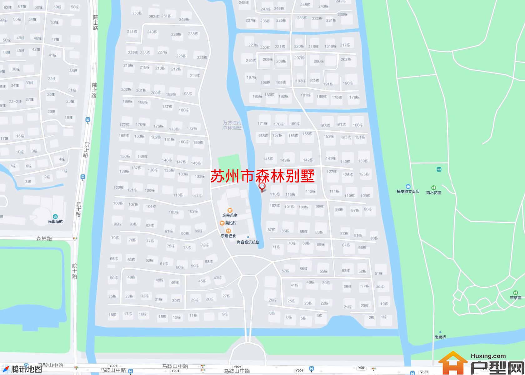 森林别墅小区 - 户型网