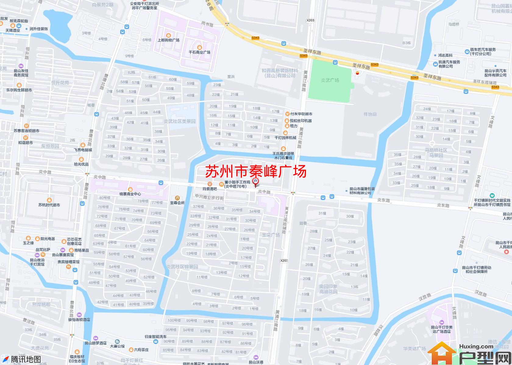 秦峰广场小区 - 户型网