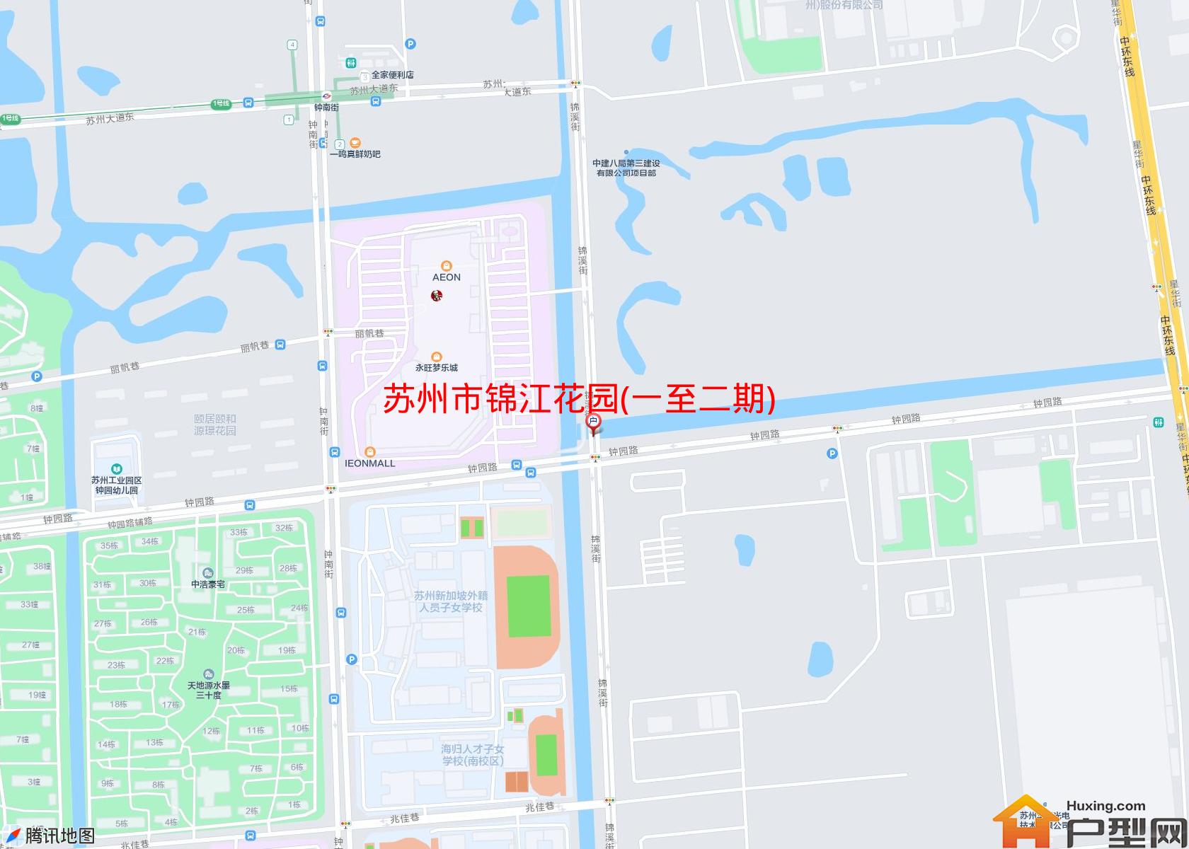 锦江花园(一至二期)小区 - 户型网