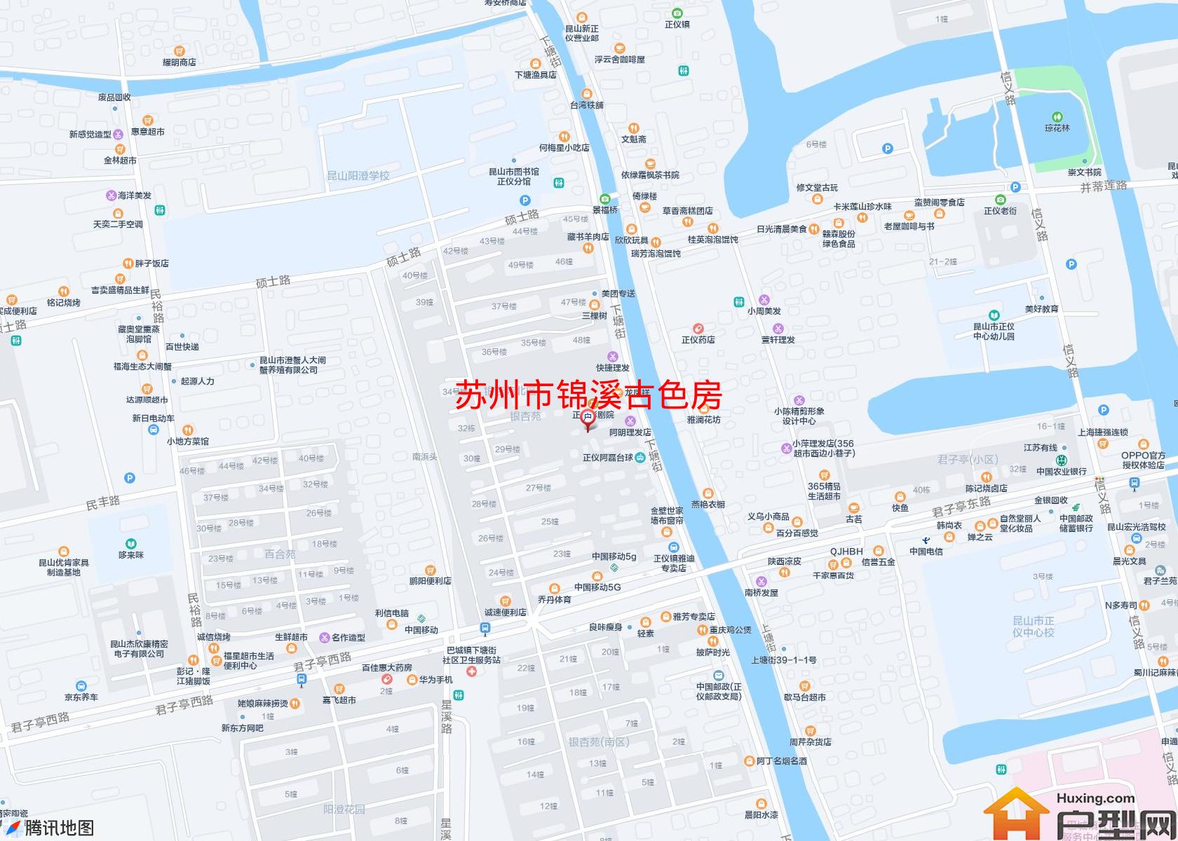 锦溪古色房小区 - 户型网