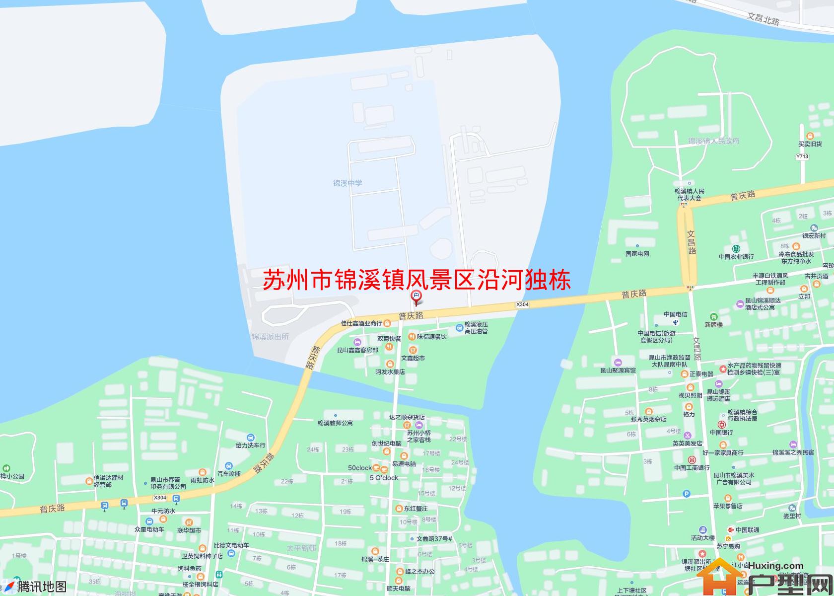 锦溪镇风景区沿河独栋小区 - 户型网