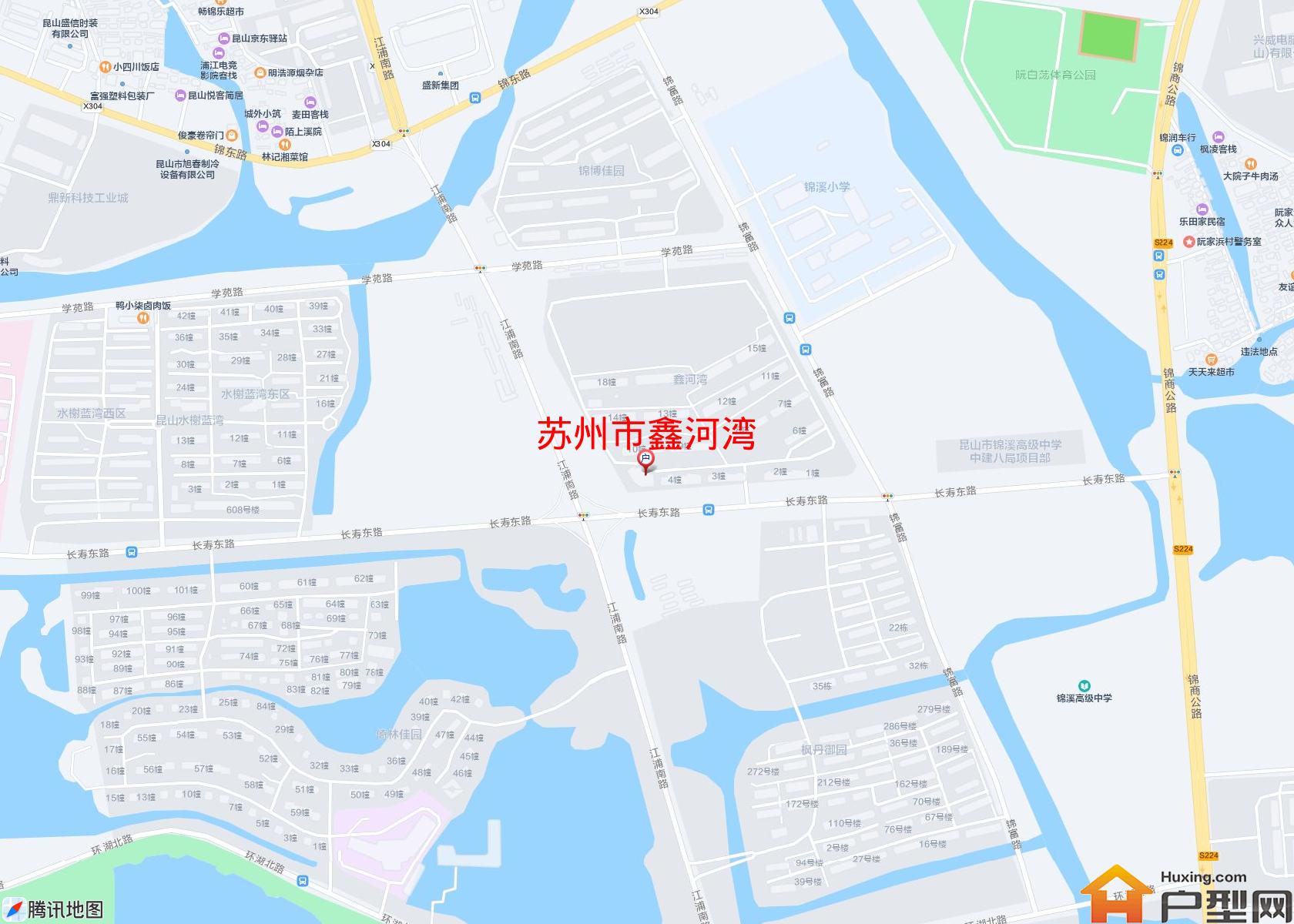 鑫河湾小区 - 户型网