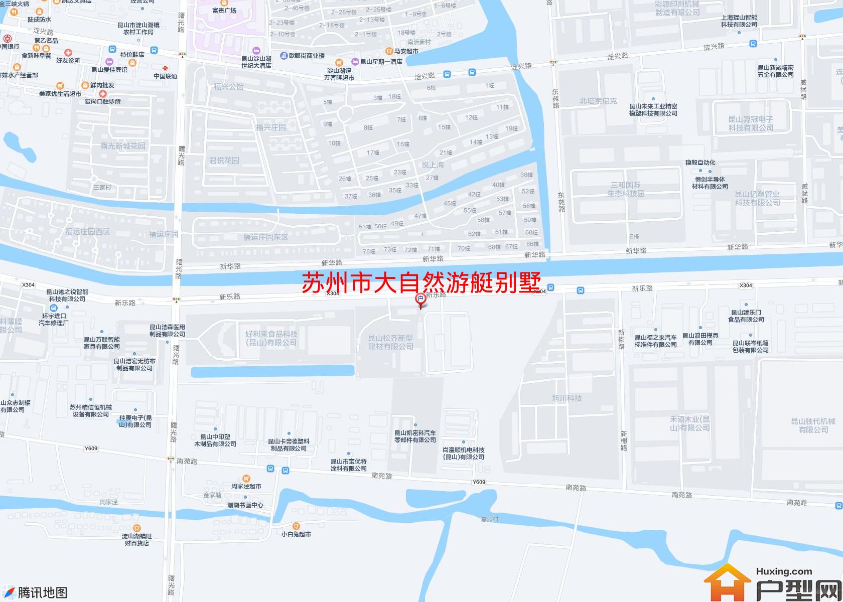 大自然游艇别墅小区 - 户型网