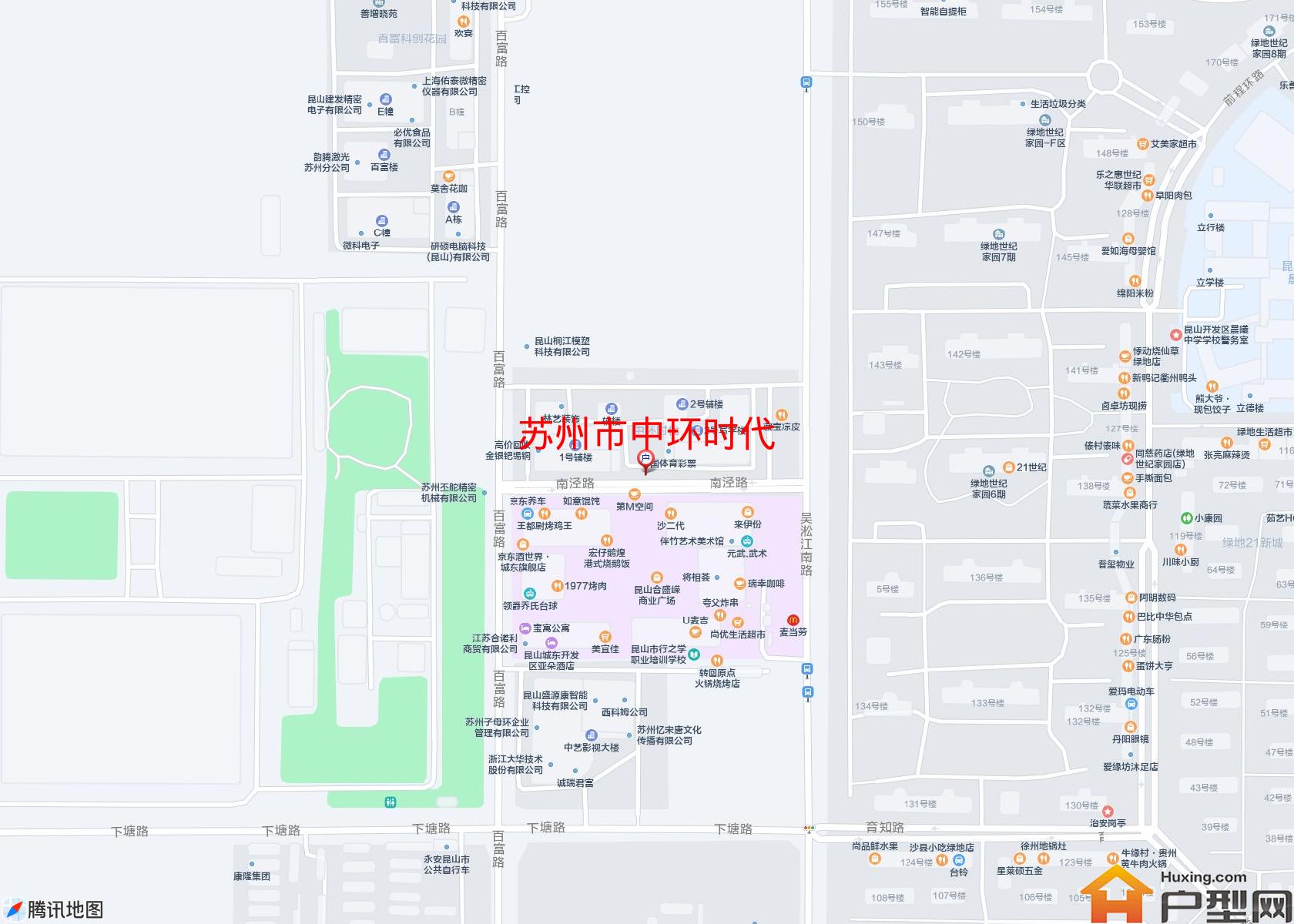 中环时代小区 - 户型网