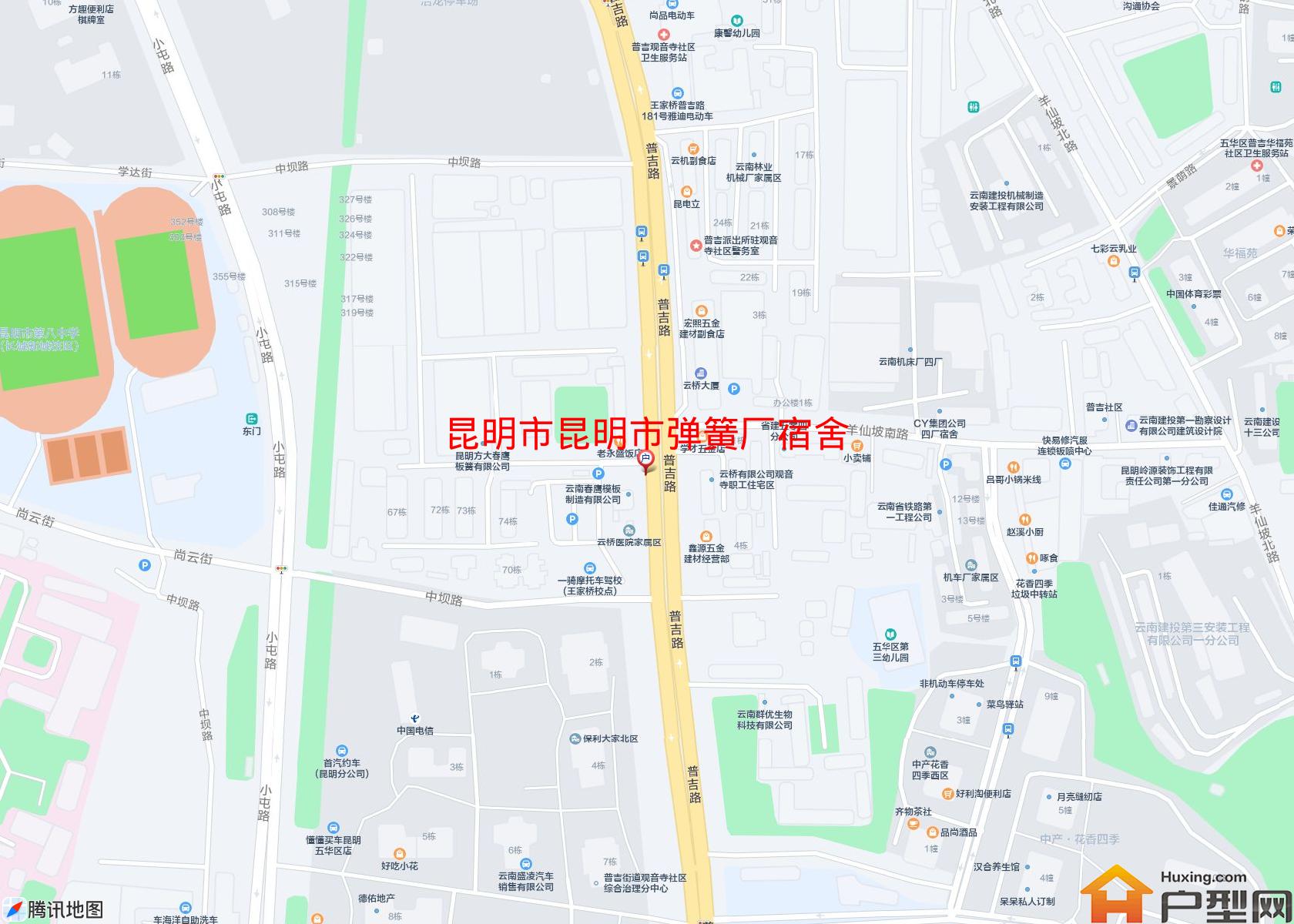 昆明市弹簧厂宿舍小区 - 户型网