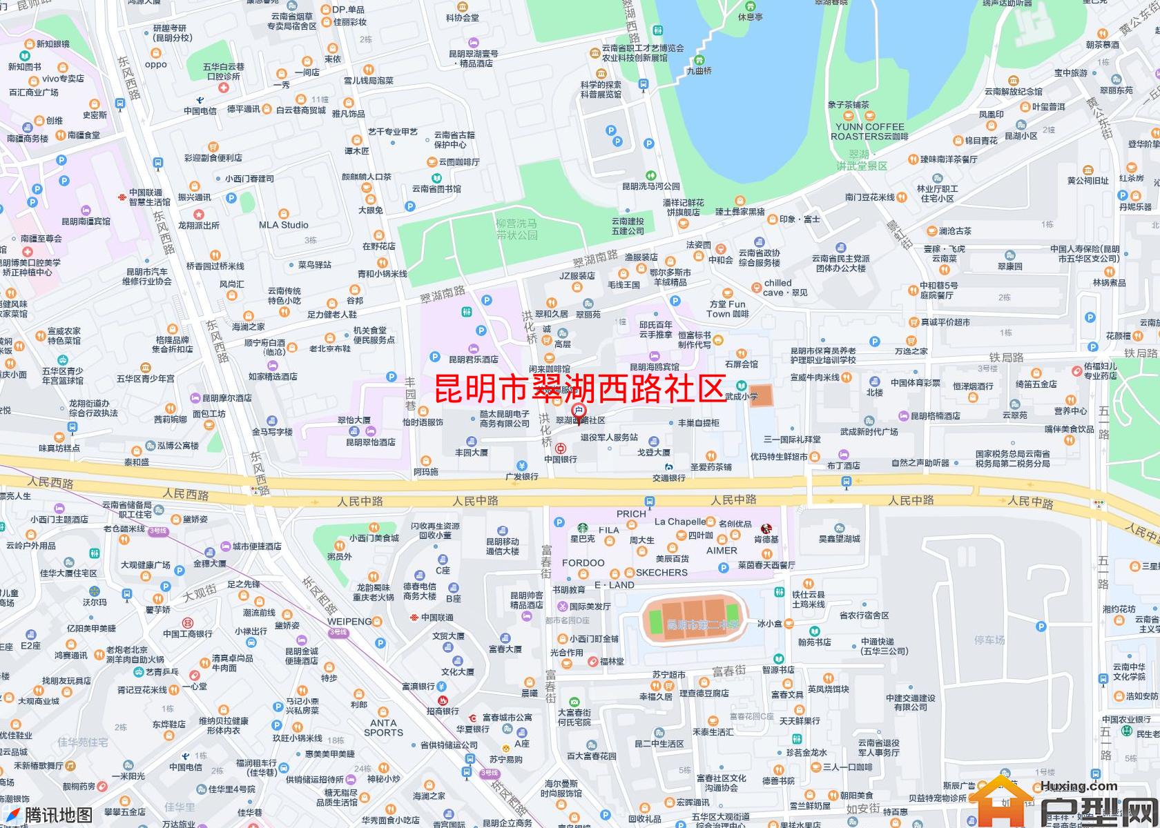 翠湖西路社区小区 - 户型网
