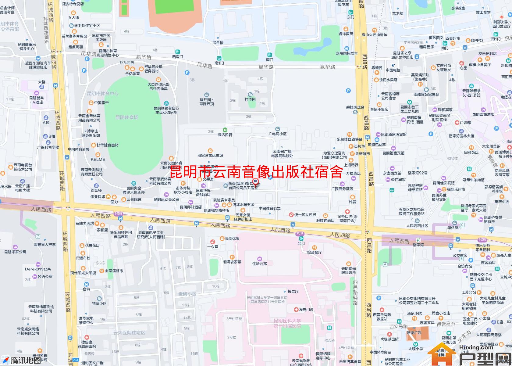 云南音像出版社宿舍小区 - 户型网
