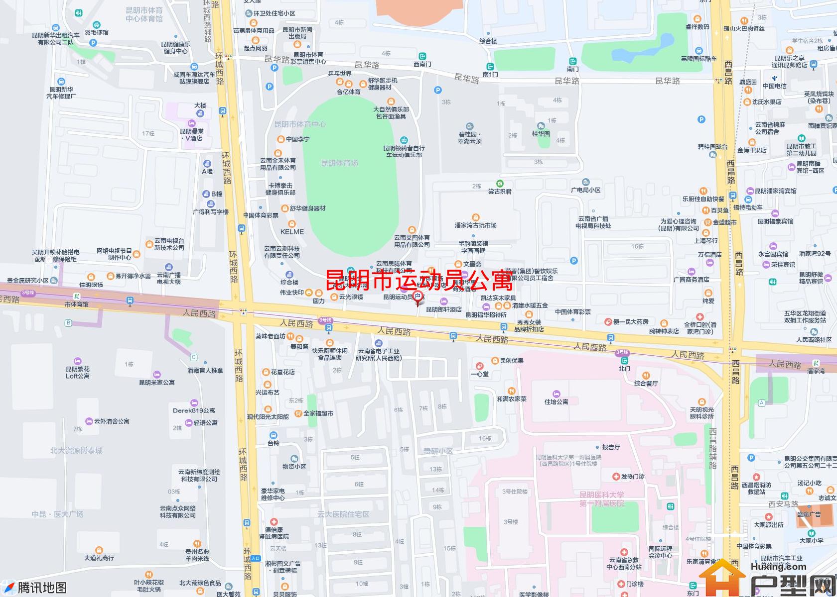 运动员公寓小区 - 户型网