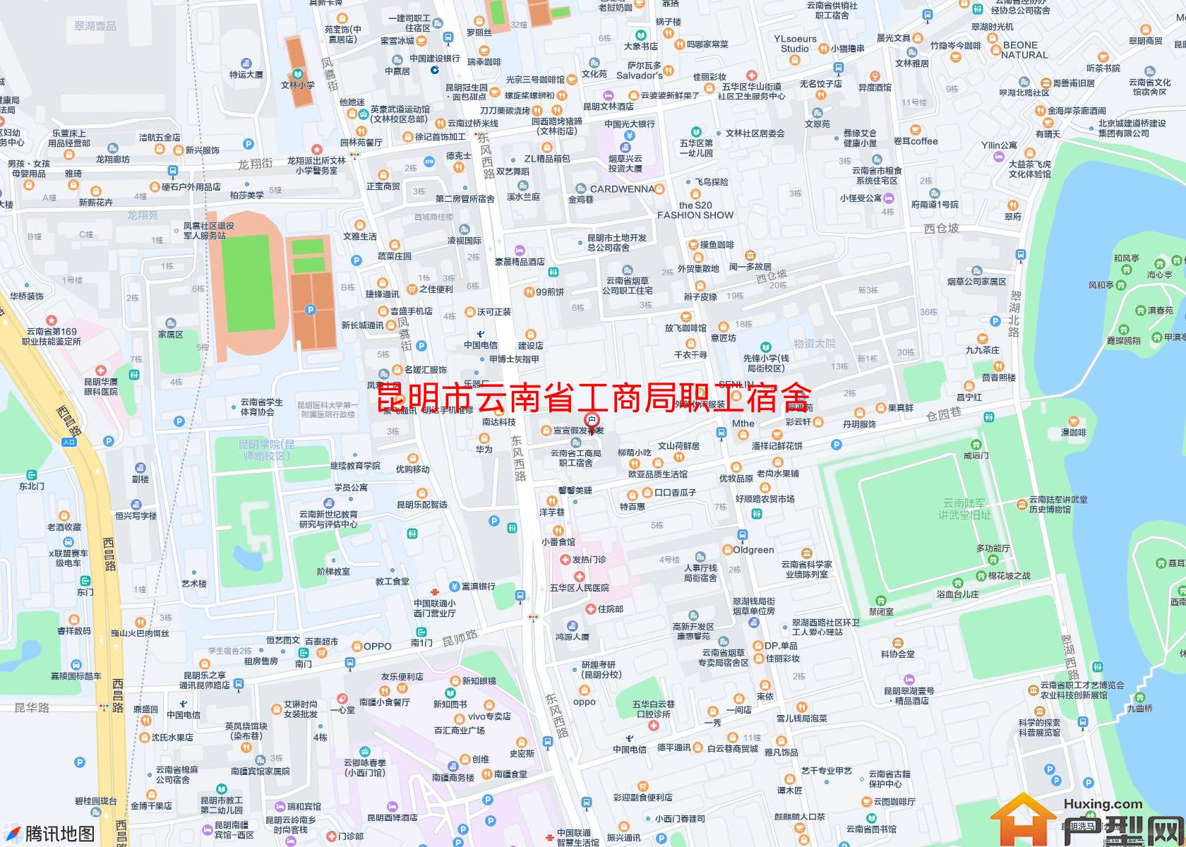 云南省工商局职工宿舍小区 - 户型网