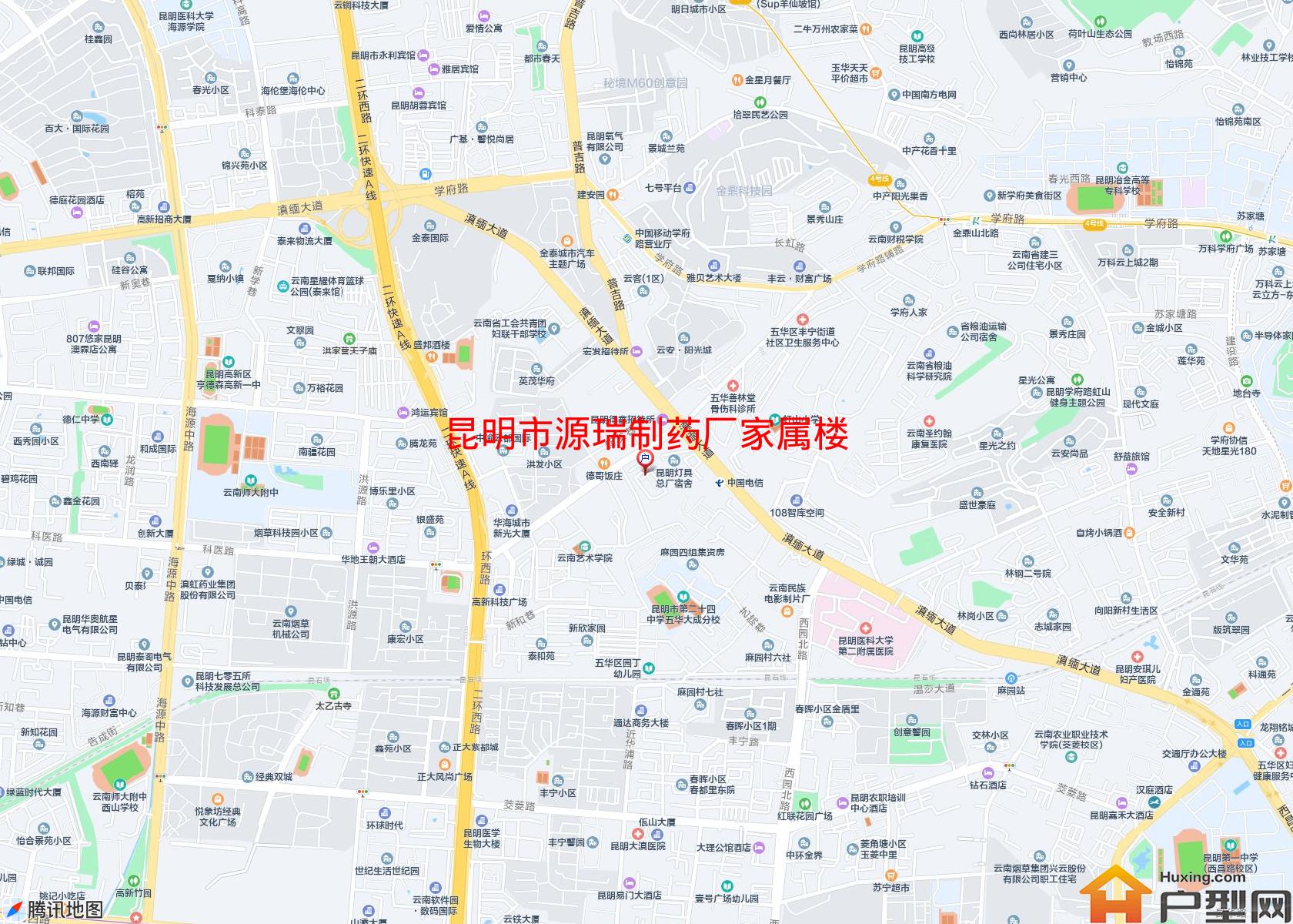 源瑞制药厂家属楼小区 - 户型网
