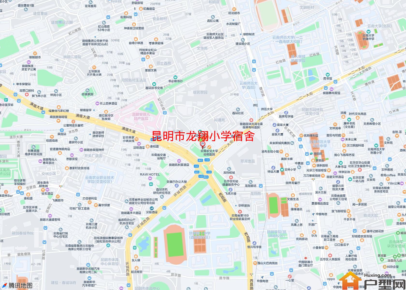 龙翔小学宿舍小区 - 户型网