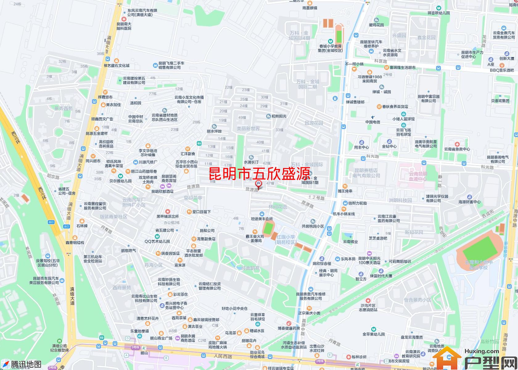 五欣盛源小区 - 户型网