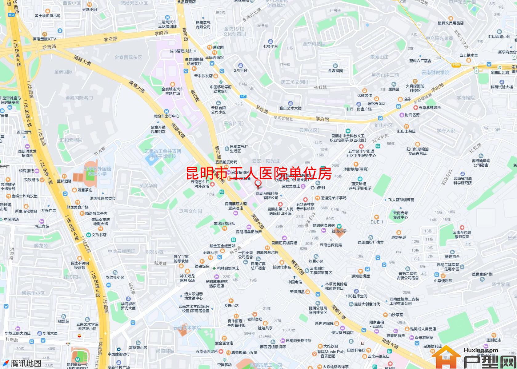 工人医院单位房小区 - 户型网