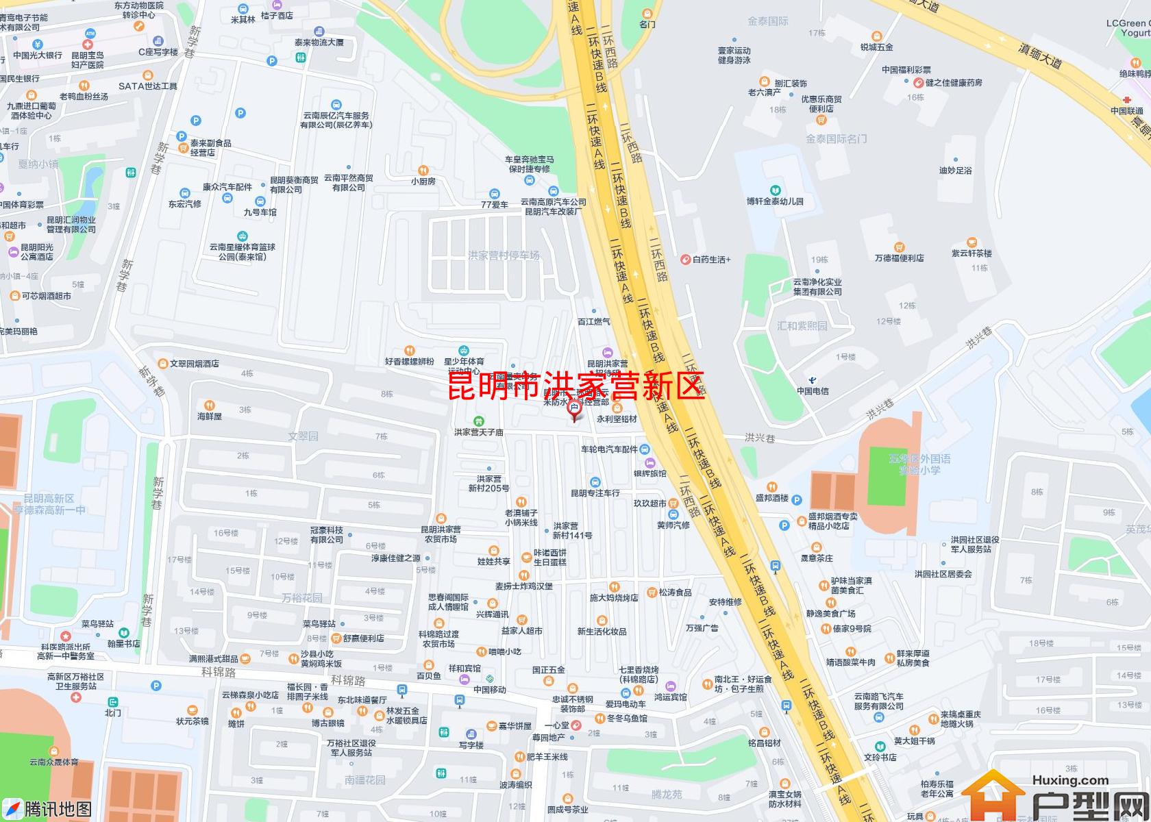 洪家营新区小区 - 户型网