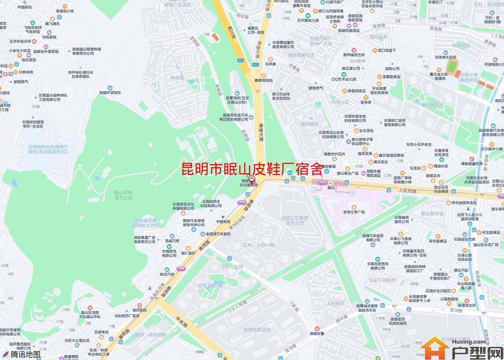 眠山皮鞋厂宿舍小区 - 户型网