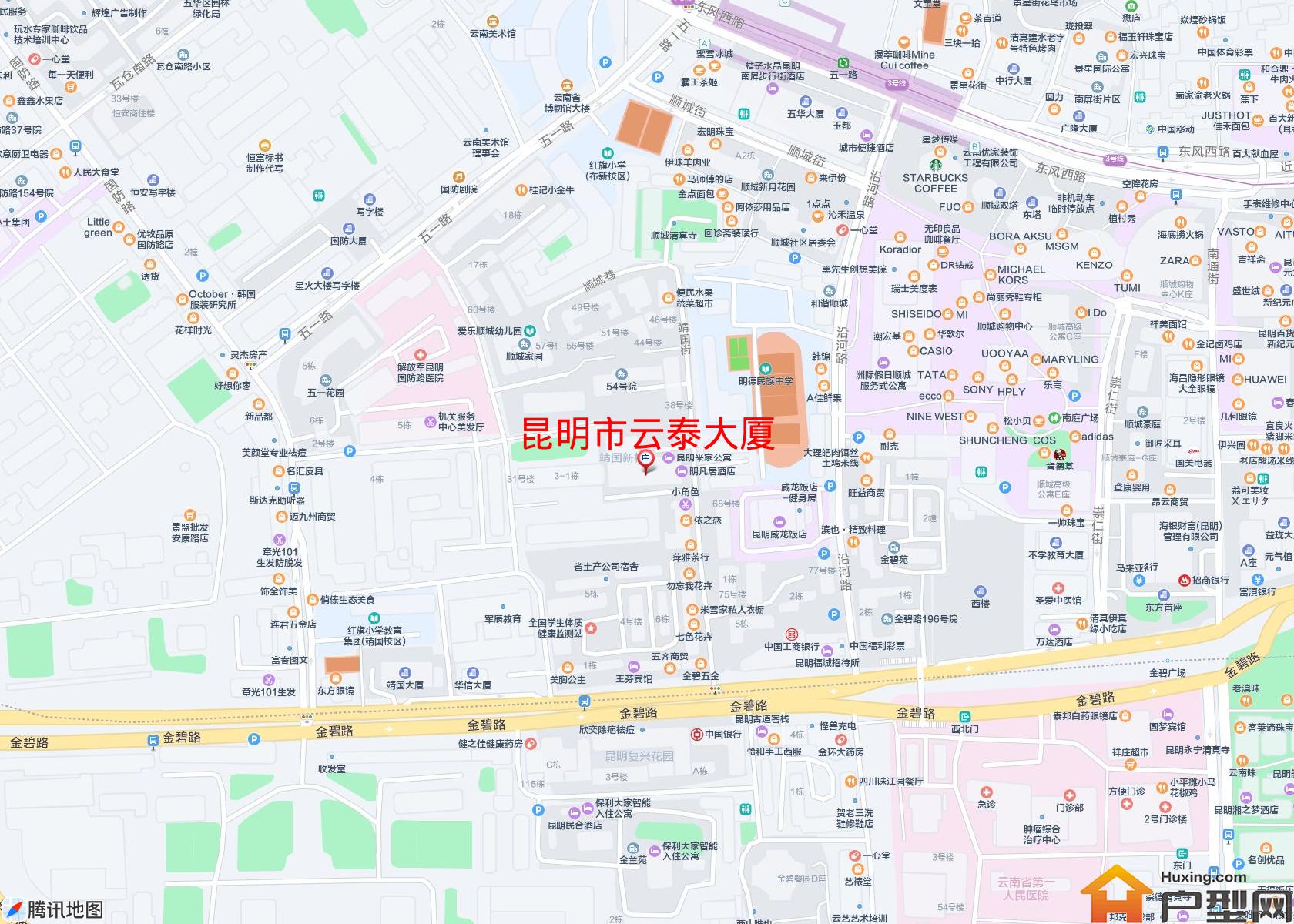 云泰大厦小区 - 户型网